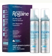 Women's Rogaine 5% Minoxidil Foam, Unscented, 4-Month Supply