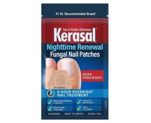 Kerasal Nighttime Renewal, Fungal Nail Patches, 8 hour overnight, 14 Patches