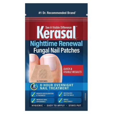 Kerasal Nighttime Renewal, Fungal Nail Patches, 8 hour overnight, 14 Patches