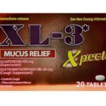 XL-3* Xpect, Mucus Relief, 400mg, 20 Tablets