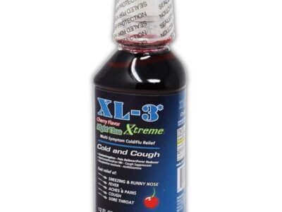 XL-3* Xtreme, Cherry Flavor, Night Time, Cold & Cough, 12 fl Oz (354 ml)