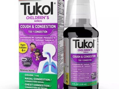 Tukol Children, Cough & Congestion, Grape, Age 4+, 4 fl Oz (118 ml)