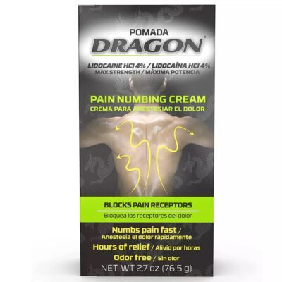 Pomada DRAGON, Pain Numbing Cream 2.7 Oz (76.5 g)