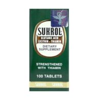 SUKROL Glutamic Acid, Lecithin & Thiamin, 100 Tablets