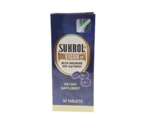 SUKROL Vigor EF, with Arginine, 325 mg, 30 Tablets