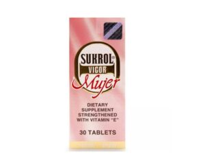 SUKROL Vigor Mujer, Vitamin E, 30 Tablets