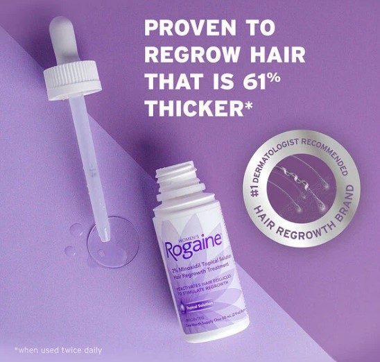 Women's Rogaine Hair Regrowth Treatment (One Month Supply) - Image 3